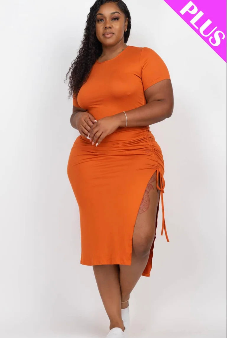 Orange Dress Luvable Fabrics Orange Dress Luvable Fabrics