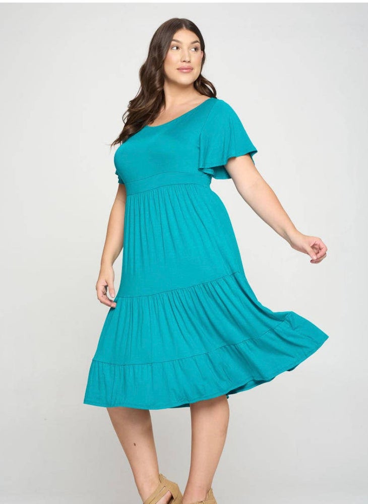 Teal Dress