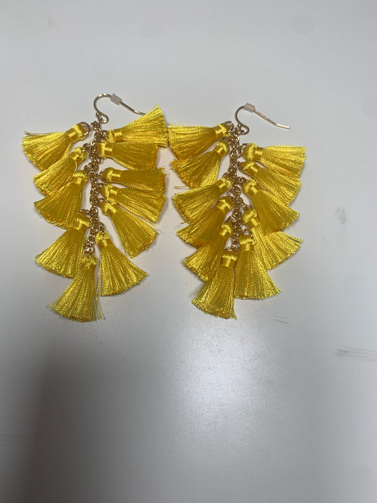 Sunshine Tassel Earrings